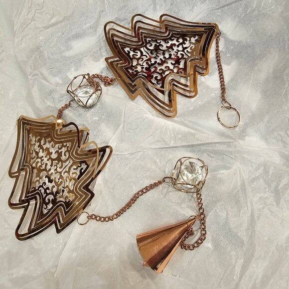 Christmas Tree Wind Chime, 40" Tall - Picture 1 of 3